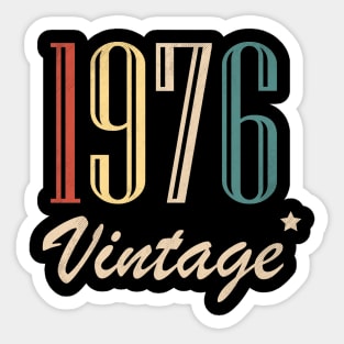 Vintage 1976 Sticker